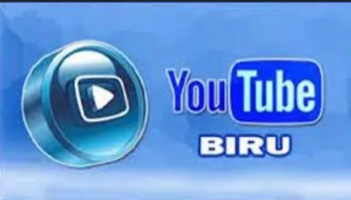 YOUTUBE BIRU Icon