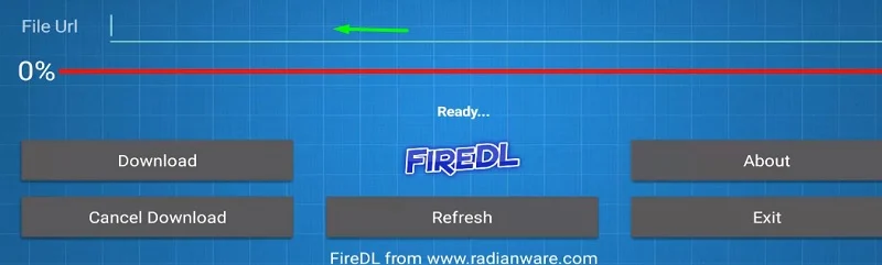 FireDL screenshot